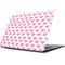 Plush Pink Hearts Apple MacBook Skin