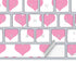 Plush Pink Hearts Magic Keyboard Skin