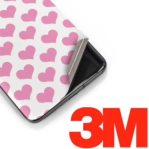 Plush Pink Hearts OnePlus 7 Pro Skin