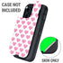 Plush Pink Hearts Otterbox Defender iPhone Skin