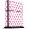 Plush Pink Hearts PS4 Console Skin