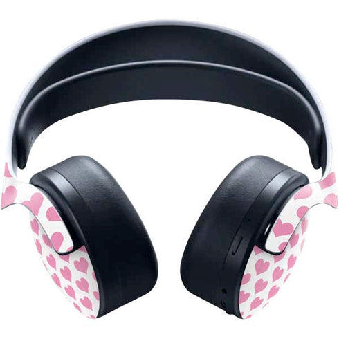 Plush Pink Hearts PULSE 3D Wireless Headset for PS5 Skin