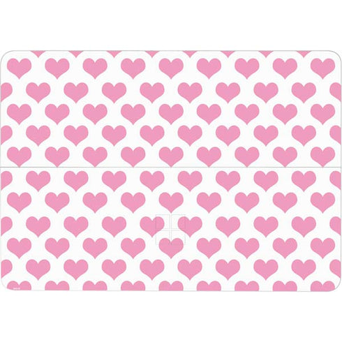 Plush Pink Hearts Surface Laptop Studio Skin