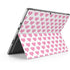 Plush Pink Hearts Surface Pro 8 Skin