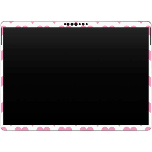 Plush Pink Hearts Surface Pro 9 Skin