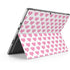 Plush Pink Hearts Surface Pro 9 Skin