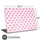 Plush Pink Hearts Universal Laptop 15in (12.2 x 8.8in) Skin