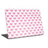 Plush Pink Hearts Universal Laptop 16in (13 x 9.4in) Skin