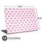 Plush Pink Hearts Universal Laptop 18in (14.6 x 10.6in) Skin