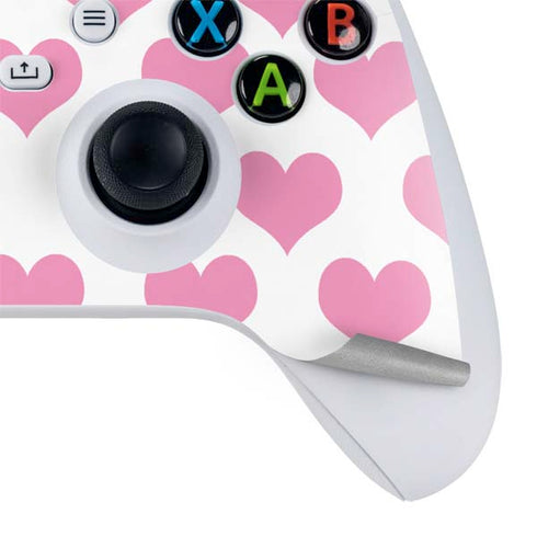 Plush Pink Hearts Xbox Series S Bundle Skin