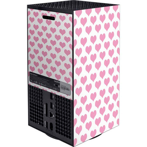 Plush Pink Hearts Xbox Series X Bundle Skin