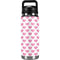 Plush Pink Hearts YETI Rambler 26oz Bottle Skin