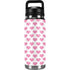 Plush Pink Hearts YETI Rambler 26oz Bottle Skin