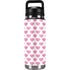 Plush Pink Hearts YETI Rambler 26oz Bottle Skin
