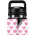 Plush Pink Hearts YETI Rambler 26oz Bottle Skin