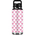 Plush Pink Hearts YETI Rambler 36oz Bottle Skin
