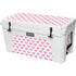 Plush Pink Hearts YETI Tundra 75 Hard Cooler Skin