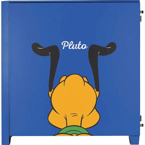 Disney Friends Pluto Backwards Corsair 4000D Tempered Glass Mid-Tower ATX Case Skin
