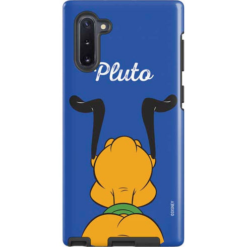 Disney Friends Pluto Backwards Galaxy Note 10 Pro Case
