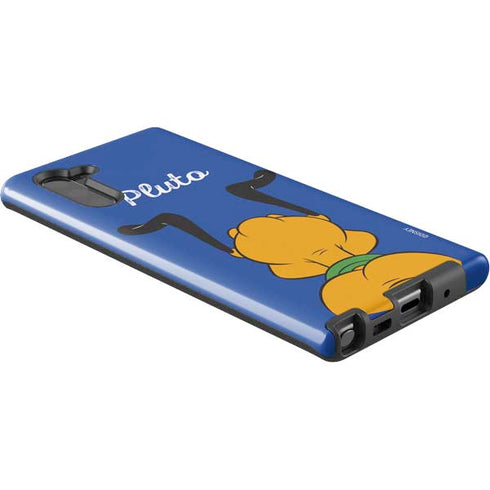 Disney Friends Pluto Backwards Galaxy Note 10 Pro Case