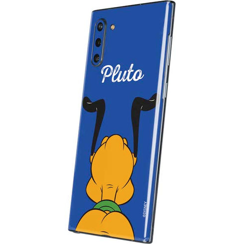 Disney Friends Pluto Backwards Galaxy Note 10 Skin