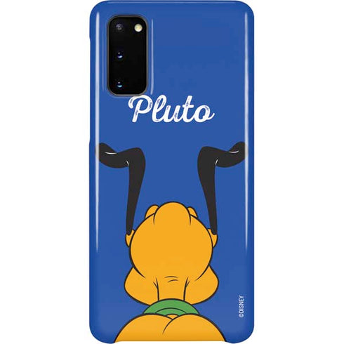 Disney Friends Pluto Backwards Galaxy S20 Lite Case
