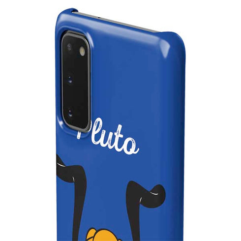 Disney Friends Pluto Backwards Galaxy S20 Lite Case