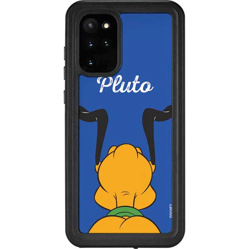 Disney Friends Pluto Backwards Galaxy S20 Plus Waterproof Case