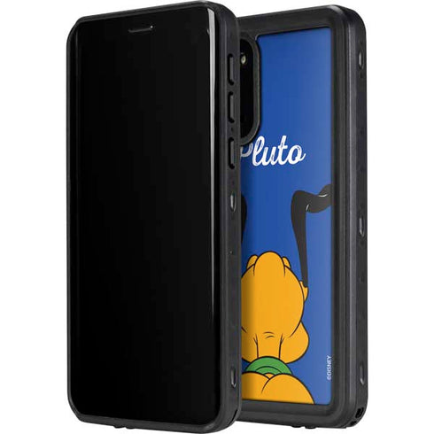 Disney Friends Pluto Backwards Galaxy S20 Plus Waterproof Case