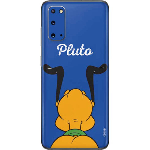 Disney Friends Pluto Backwards Galaxy S20 Skin