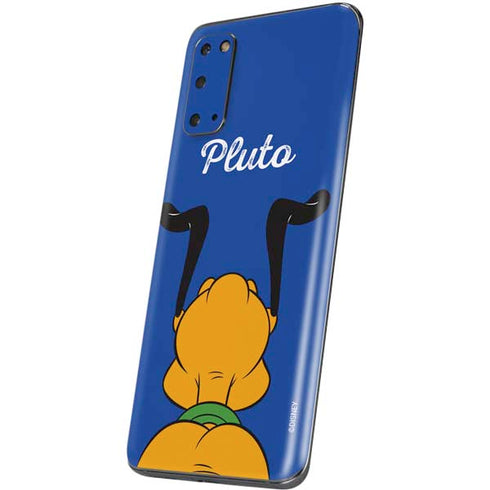 Disney Friends Pluto Backwards Galaxy S20 Skin