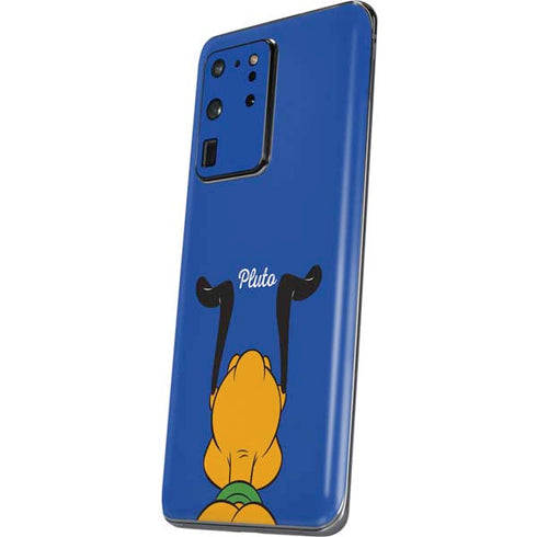 Disney Friends Pluto Backwards Galaxy S20 Ultra 5G Skin