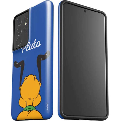Disney Friends Pluto Backwards Galaxy S21 Ultra 5G Pro Case