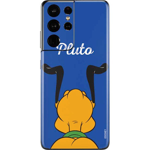 Disney Friends Pluto Backwards Galaxy S21 Ultra 5G Skin
