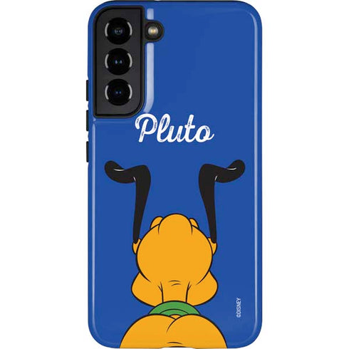 Disney Friends Pluto Backwards Galaxy S22 Plus Pro Case