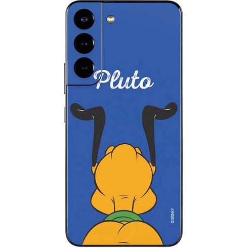 Disney Friends Pluto Backwards Galaxy S22 Skin