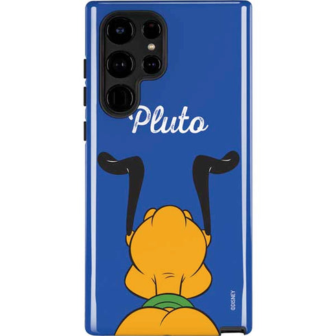 Disney Friends Pluto Backwards Galaxy S22 Ultra Pro Case