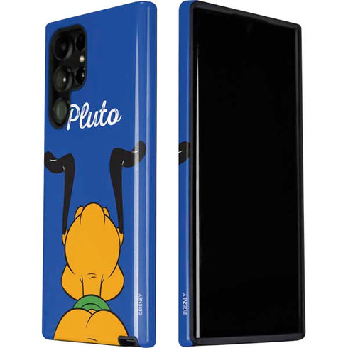 Disney Friends Pluto Backwards Galaxy S22 Ultra Pro Case