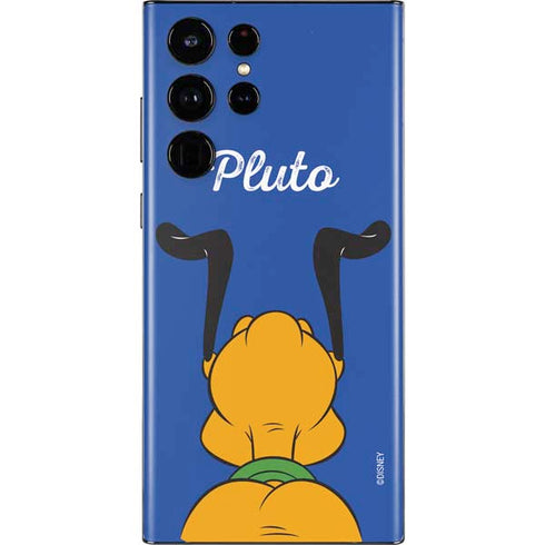 Disney Friends Pluto Backwards Galaxy S22 Ultra Skin