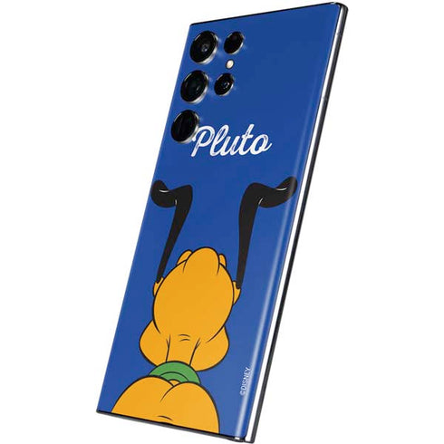 Disney Friends Pluto Backwards Galaxy S22 Ultra Skin