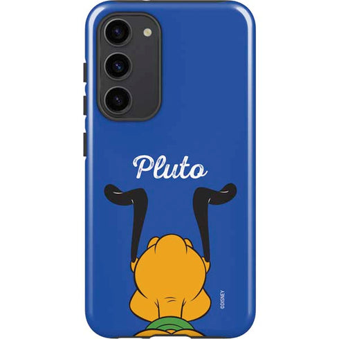 Disney Friends Pluto Backwards Galaxy S23 Plus Pro Case