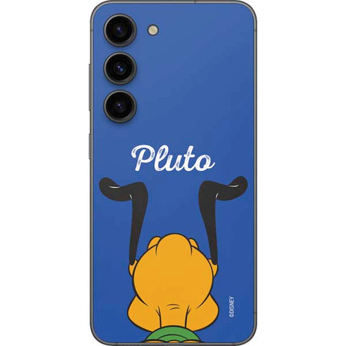 Disney Friends Pluto Backwards Galaxy S23 Skin