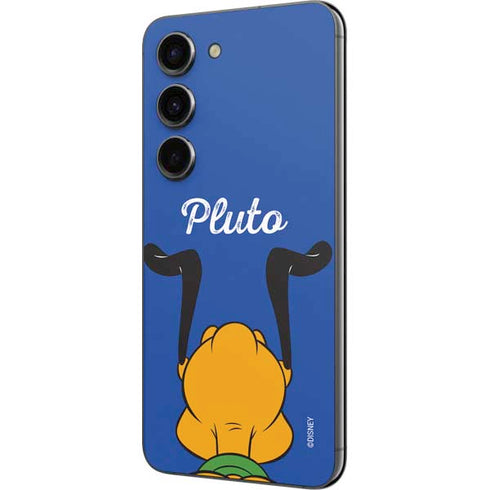 Disney Friends Pluto Backwards Galaxy S23 Skin
