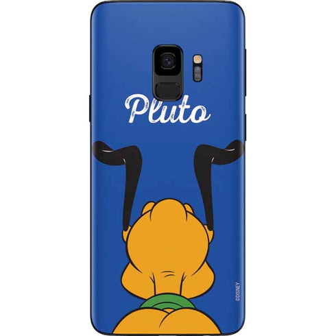 Disney Friends Pluto Backwards Galaxy S9 Skin