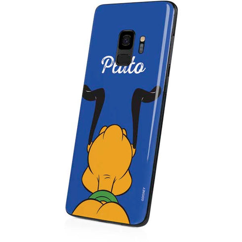 Disney Friends Pluto Backwards Galaxy S9 Skin