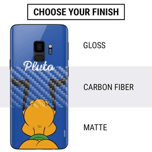 Disney Friends Pluto Backwards Galaxy S9 Skin