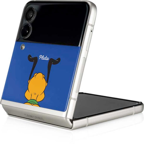 Disney Friends Pluto Backwards Galaxy Z Flip3 5G Skin