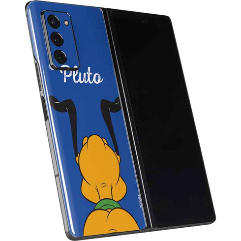 Disney Friends Pluto Backwards Galaxy Z Fold2 5G Skin