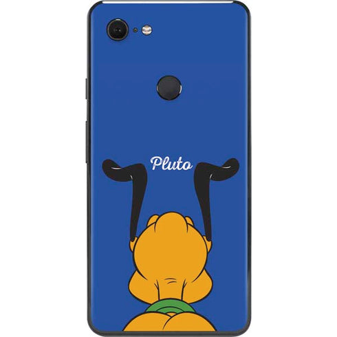Disney Friends Pluto Backwards Google Pixel 3 XL Skin