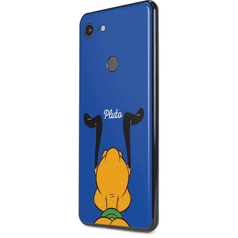 Disney Friends Pluto Backwards Google Pixel 3 XL Skin